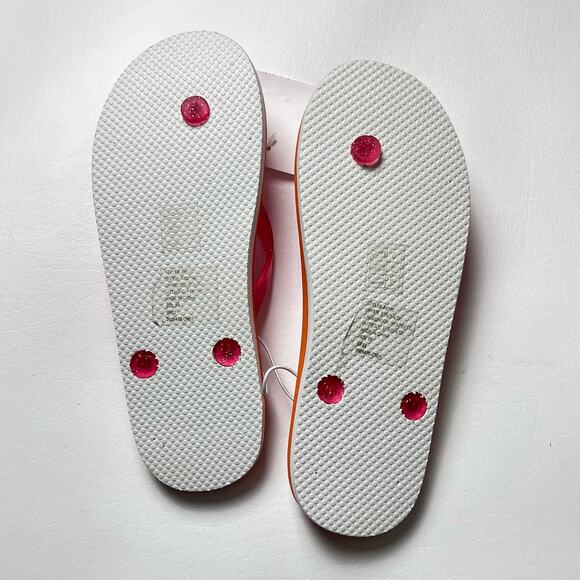 Crewcuts Girl's Multi-color Flip Flops Sz K5 - Picture 2 of 10